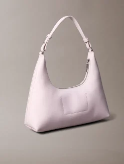 Calvin Klein Wandelbare Schultertasche mit Folien-Logo^Damen Umhängetaschen|SchultertaschenFrisch Eingetroffen