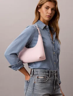 Calvin Klein Wandelbare Schultertasche mit Folien-Logo^Damen Umhängetaschen|SchultertaschenFrisch Eingetroffen