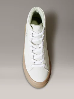 Calvin Klein Warme High Top Sneakers mit Plateausohle aus Leder^Damen SneakerFrisch Eingetroffen