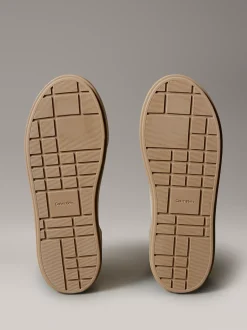 Calvin Klein Warme High Top Sneakers mit Plateausohle aus Leder^Damen SneakerFrisch Eingetroffen