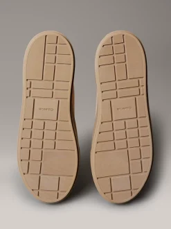 Calvin Klein Warme High Top Sneakers mit Plateausohle aus Leder^Damen SneakerFrisch Eingetroffen