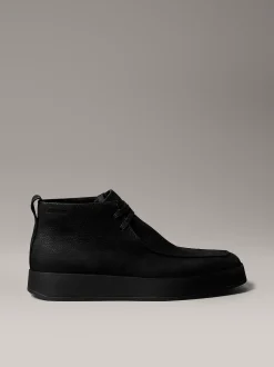 Calvin Klein Warme Hybrid-Chukka-Stiefel aus Leder mit Cupsole^Herren Boots