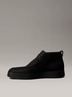 Calvin Klein Warme Hybrid-Chukka-Stiefel aus Leder mit Cupsole^Herren Boots