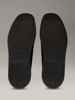 Calvin Klein Warme Hybrid-Chukka-Stiefel aus Leder mit Cupsole^Herren Boots