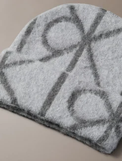 Calvin Klein Warme Logo-Mütze aus Wollgemisch^Herren Kappen & MützenFrisch Eingetroffen