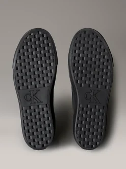 Calvin Klein Warme Plateau-Sneakers aus Wildleder für den Winter^Damen SneakerFrisch Eingetroffen