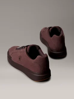 Calvin Klein Warme, strapazierfähige Leder-Sneakers mit guter Traktion^Herren SneakerFrisch Eingetroffen