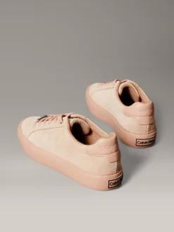 Calvin Klein Warme Winter-Turnschuhe aus Wildleder^Damen SneakerFrisch Eingetroffen