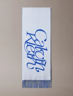 Calvin Klein Warmer Logo-Schal aus weicher Wolle^Damen Schals & Handschuhe|Schals & Handschuhe