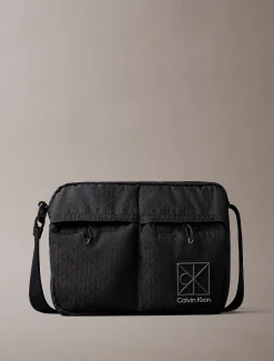 Calvin Klein Wasserabweisende Crossbody-Kameratasche aus Ripstop^Herren Umhängetaschen & Schultertaschen|Taschen