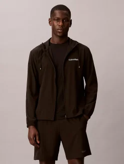 Calvin Klein Wasserabweisender Windbreaker mit Kapuze^Herren Jacken & Pullovers|JackenFrisch Eingetroffen