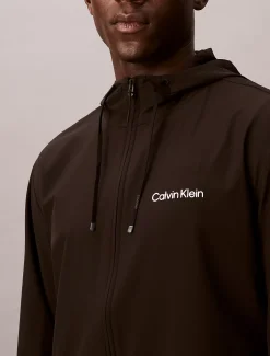 Calvin Klein Wasserabweisender Windbreaker mit Kapuze^Herren Jacken & Pullovers|JackenFrisch Eingetroffen