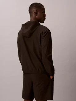 Calvin Klein Wasserabweisender Windbreaker mit Kapuze^Herren Jacken & Pullovers|JackenFrisch Eingetroffen