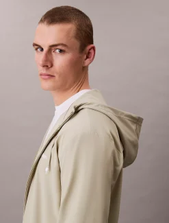 Calvin Klein Wasserabweisender Windbreaker mit Kapuze^Herren Jacken & Pullovers|JackenFrisch Eingetroffen