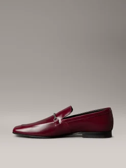 Calvin Klein Weiche Loafers aus Leder mit quadratischer Spitze^Damen Flache Schuhe