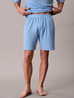 Calvin Klein Weiche Pyjama-Shorts mit Waffelstruktur^Herren Nachtwäsche & LoungewearFrisch Eingetroffen