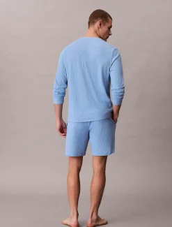 Calvin Klein Weiche Pyjama-Shorts mit Waffelstruktur^Herren Nachtwäsche & LoungewearFrisch Eingetroffen