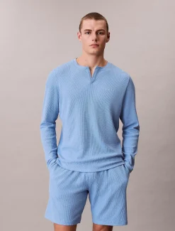 Calvin Klein Weiche Pyjama-Shorts mit Waffelstruktur^Herren Nachtwäsche & LoungewearFrisch Eingetroffen