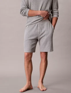 Calvin Klein Weiche Pyjama-Shorts mit Waffelstruktur^Herren Nachtwäsche & LoungewearFrisch Eingetroffen