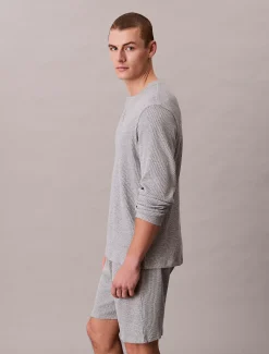 Calvin Klein Weiche Pyjama-Shorts mit Waffelstruktur^Herren Nachtwäsche & LoungewearFrisch Eingetroffen