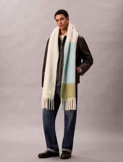 Calvin Klein Weicher warmer karierter Schal^Damen Schals & Handschuhe|Schals & Handschuhe