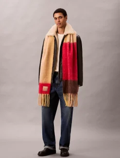 Calvin Klein Weicher warmer karierter Schal^Damen Schals & Handschuhe|Schals & Handschuhe