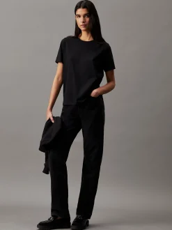 Calvin Klein Weiches Baumwoll-T-Shirt^Damen T-shirts & Tops