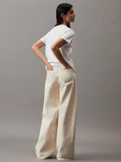 Calvin Klein Weiches Baumwoll-T-Shirt^Damen T-shirts & Tops