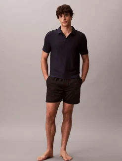 Calvin Klein Weiches Strand-Poloshirt^Herren BademodeFrisch Eingetroffen