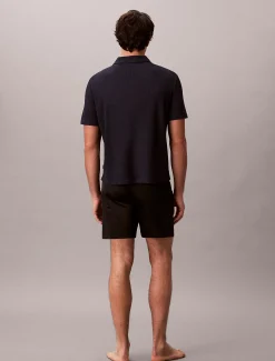 Calvin Klein Weiches Strand-Poloshirt^Herren BademodeFrisch Eingetroffen