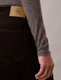 Calvin Klein Wickel-Minirock aus Denim^Damen Kleider & Röcke