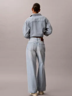 Calvin Klein Wide Leg Distressed Jeans^Damen Passform-guide Für Denims|High Rise Skinny