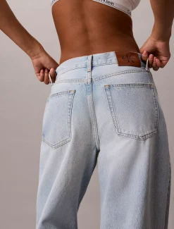 Calvin Klein Wide Leg Distressed Jeans^Damen Passform-guide Für Denims|High Rise Skinny