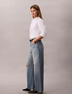 Calvin Klein Wide Leg Jeans^Damen High Rise Skinny|Relaxed Boot