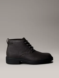 Calvin Klein Wüstenstiefel aus Leder mit Airfit®-Polsterung und Profil^Herren Boots