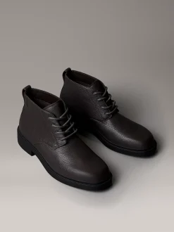 Calvin Klein Wüstenstiefel aus Leder mit Airfit®-Polsterung und Profil^Herren Boots