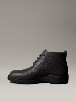 Calvin Klein Wüstenstiefel aus Leder mit Airfit®-Polsterung und Profil^Herren Boots