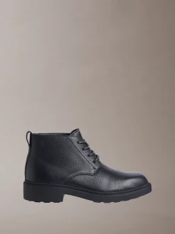Calvin Klein Wüstenstiefel aus Leder mit Airfit®-Polsterung und Profil^Herren Boots