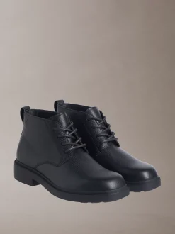 Calvin Klein Wüstenstiefel aus Leder mit Airfit®-Polsterung und Profil^Herren Boots