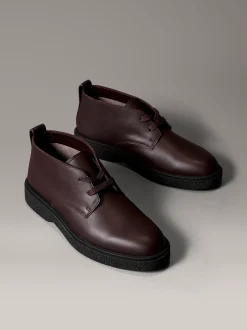 Calvin Klein Wüstenstiefel aus Leder mit Airfit®-Polsterung^Herren Boots