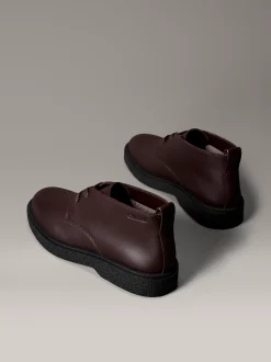 Calvin Klein Wüstenstiefel aus Leder mit Airfit®-Polsterung^Herren Boots