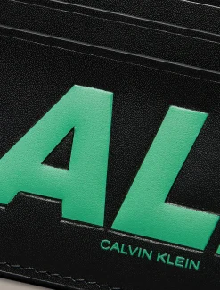 Calvin Klein Zweifach faltbares Portemonnaie mit auffälliger Grafik^Herren Geldbörsen & Kartenetuis