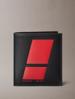 Calvin Klein Zweifach faltbares Portemonnaie mit auffälliger Grafik^Herren Geldbörsen & Kartenetuis