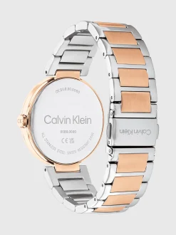 Calvin Klein Zweifarbige skulpturale Armbanduhr^Damen Uhren & Schmuck